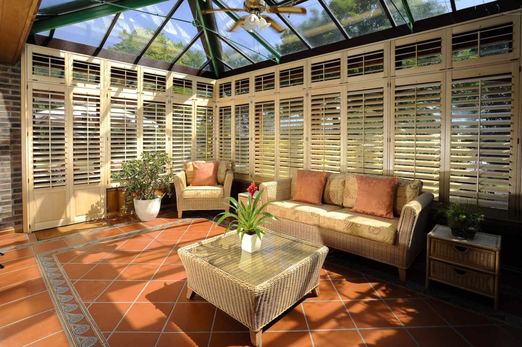 Improving Your Conservatory with Plantation Shutters
