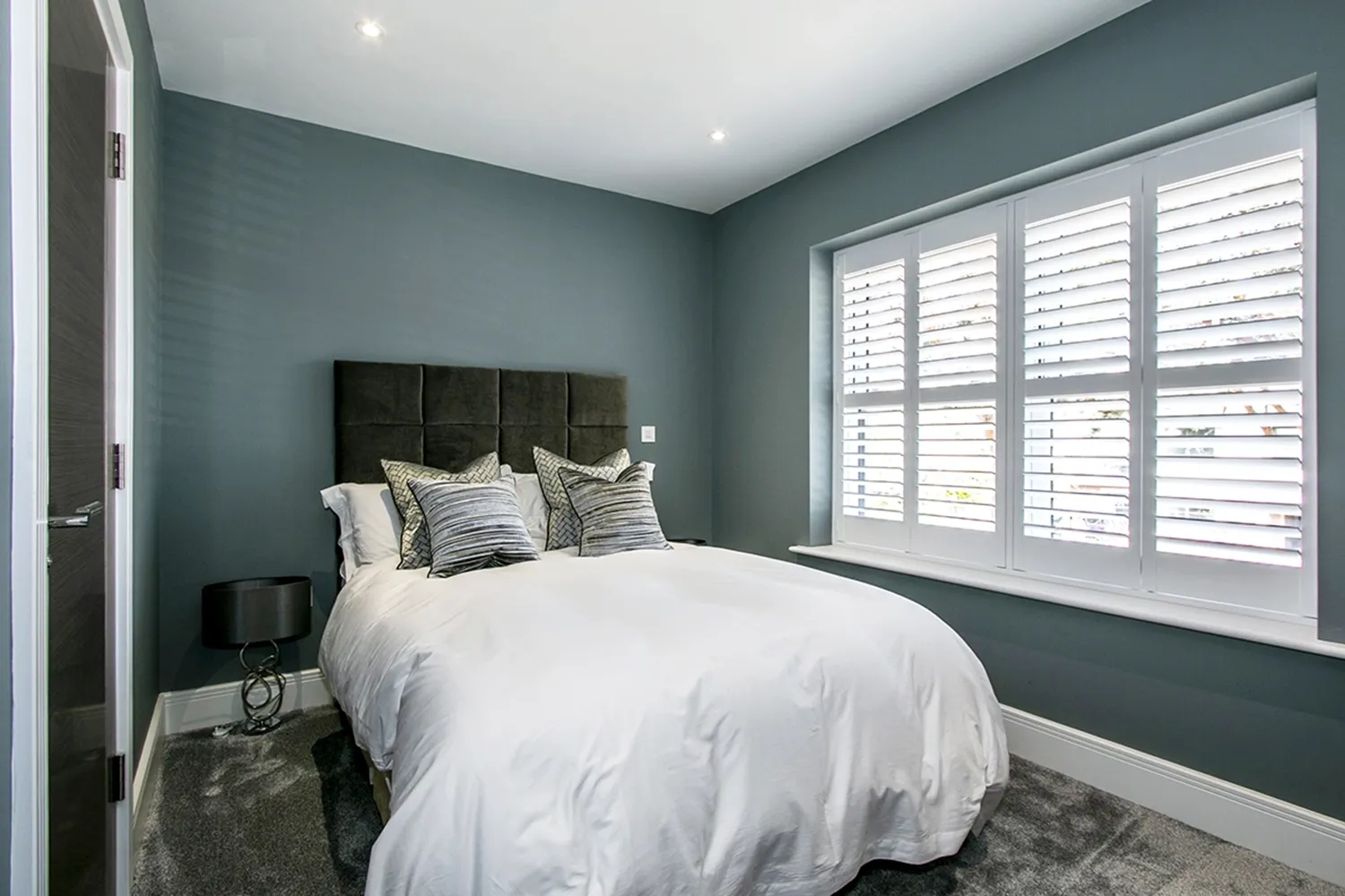 Bifold Wooden Bedroom Shutters In Alton Installed By The Great Shutter Co.
