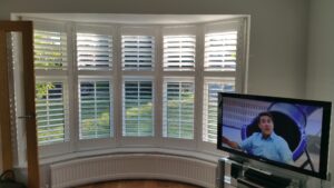 5 part bay window installed by The Great Shutter Co